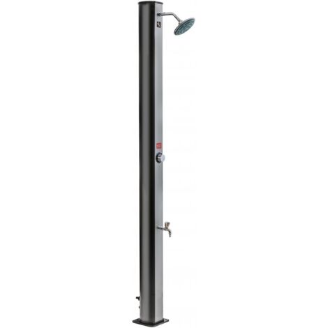Doccia solare da giardino Gre con lavapiedi da 35 lt
