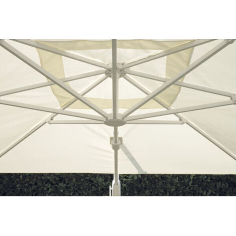 Ombrellone Tennessee 3X3 Mezza Base Bianco Moia (1/3)