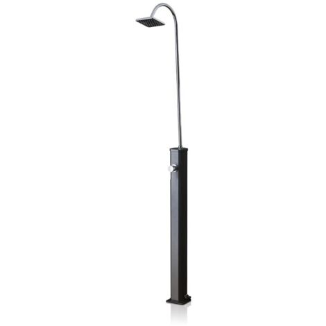 Doccia solare in alluminio con serbatoio da 18 lt (1/5)
