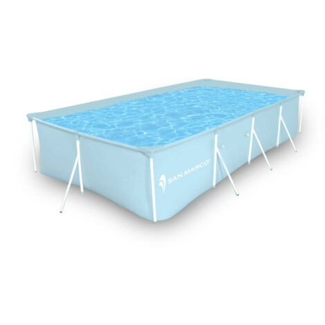 Piscina fuori terra Procida 450x220x84 cm San Marco  kit piscina titanium