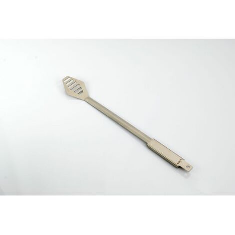 Spatola Barbecue 7 In 1 Con Manico Legno - Utensile Multifunzione Per Grigliate - Foto 7