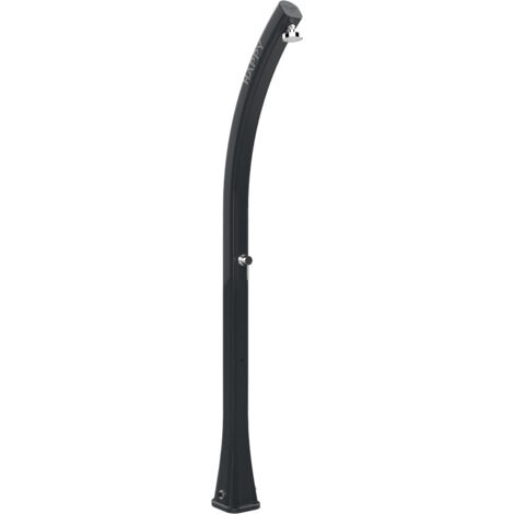 Doccia Solare da Esterno Giardino 23L Miscelatore Arkema Happy Grigio Antracite