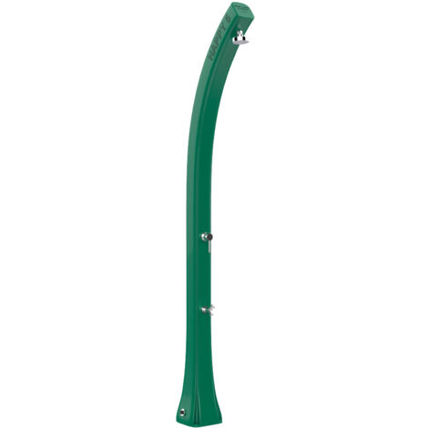 Doccia solare Happy Five 520 Arkema 24 Lt con rubinetto lavapiedi  Senza piatto doccia  Verde