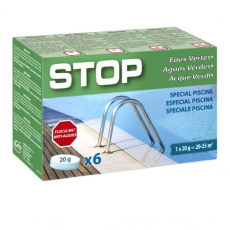 Pastiglie per piscina Stop Acque Verdi GRE