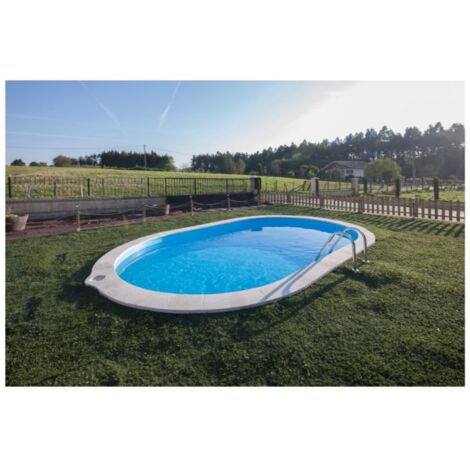 Piscina interrata ovale GRE 700x320x120 cm