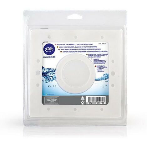 Skimmer piscina - guarnizione doppia Gre