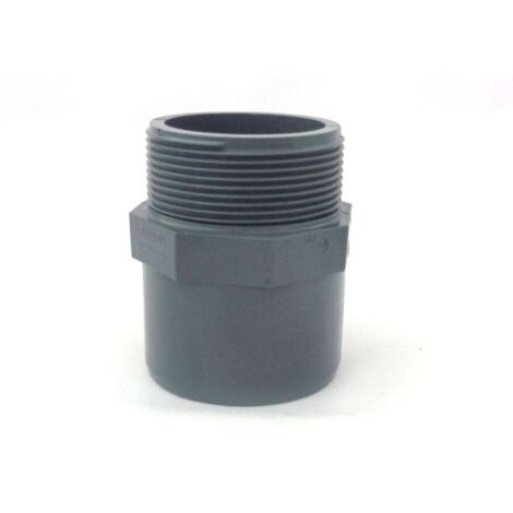 Adattatore A Tre Diametri Filettato Maschio PVC-U 20x25x3/4" INPFAM320C00 - Foto 2