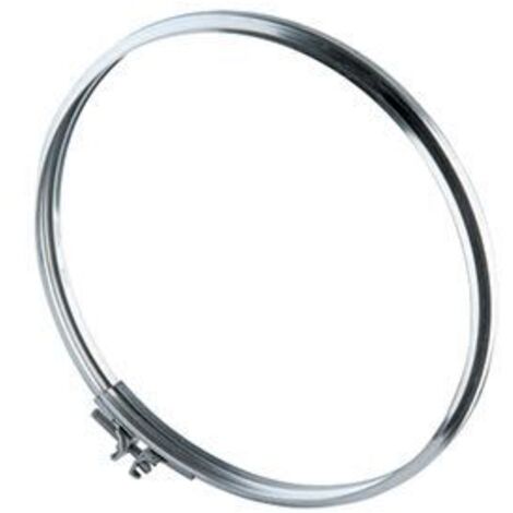 Ricambio fascetta di chiusura monoparete in acciaio inox 1 pezzo 150 mm (1/2)