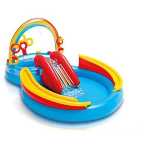 Gioco gonfiabile Rainbow Ring Play Center Intex