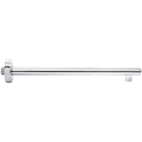 BRACCIO DOCCIA TONDO 35CM INOX LUCIDO