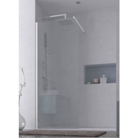 Parete Walk-in per box doccia in vetro temperato 6 mm  90 cm