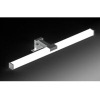 Faretto a led per specchio bagno serie Cube da 50 cm