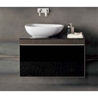Mobile lavabo Pozzi Ginori Citterio 51x55x89 cm sabbia dx