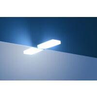Lampada a led minimalista con fissaggio su cornice