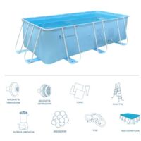 Piscina fuori terra Tremiti Plus 400x200x100 cm San Marco