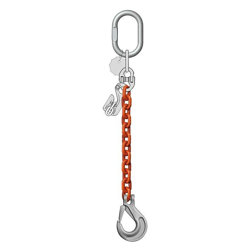 Chaîne de butée 1 brin, 6,7t, 13 mm longueur 2 m