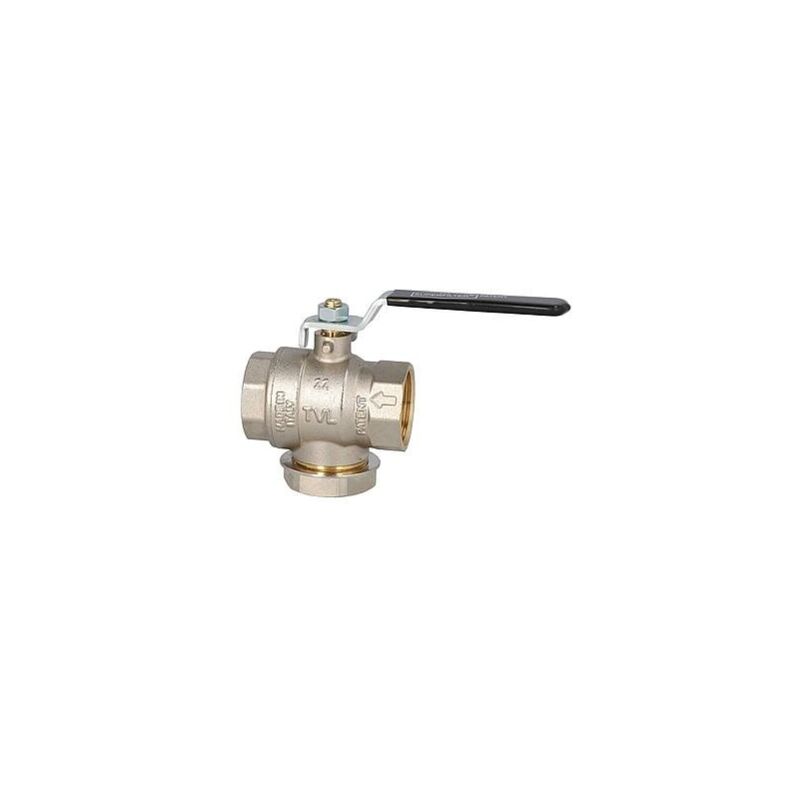 Vanne à bille 2 voies - Sortie Femelle 1" BSP (pas gaz) (dn 24
