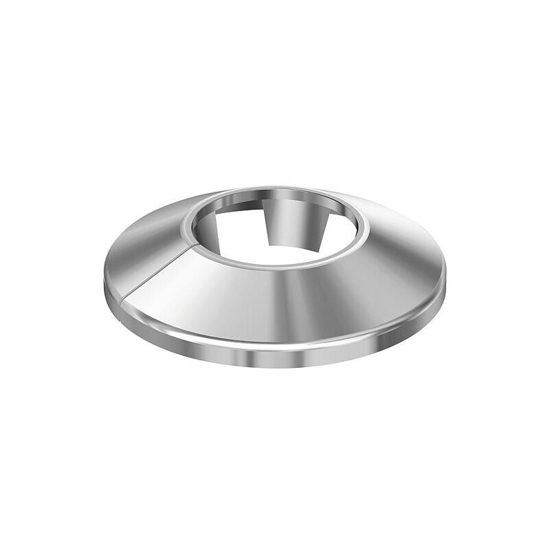 SOTECH - Lot De 2 Tringles D'Armoire 2000 Mm Ronde Ø25 Mm Chromée Avec 4 Supports - Barre De Penderie