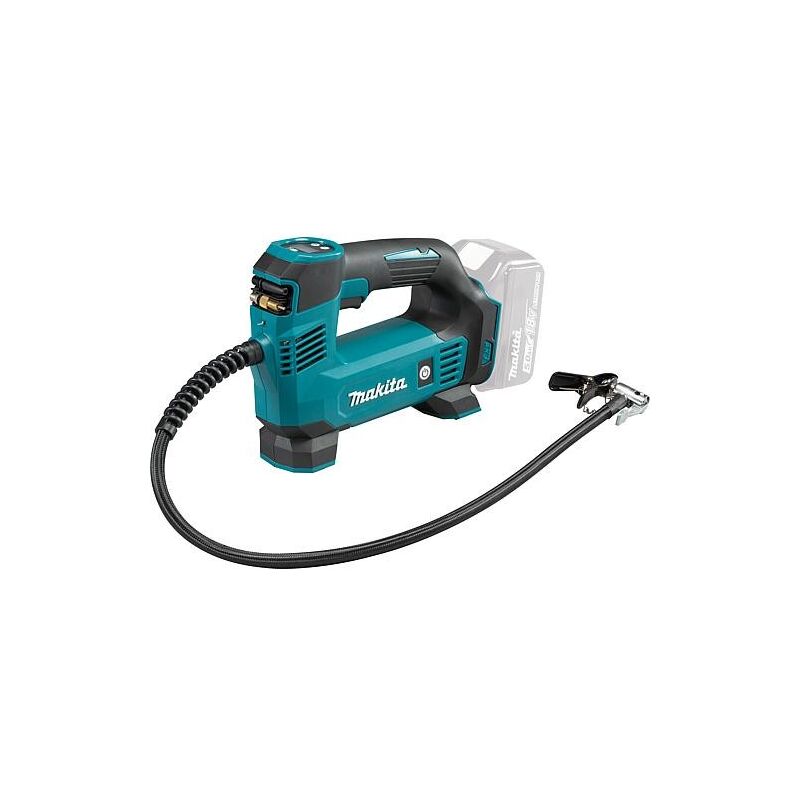 Compresseur D'Air Sans Fil Compatible Makita 18V - Portable Silencieux Sans Huile - Pression Max 8 Bar - Réservoir 1,5L