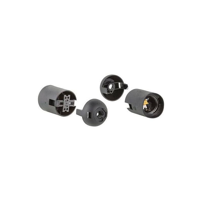 Douille isolante E27 enveloppe lisse
