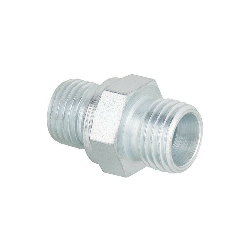 Nipple special EN 1/4" cyl. x 8LR pour flexible fuel Brötje Cuenod Oechsle