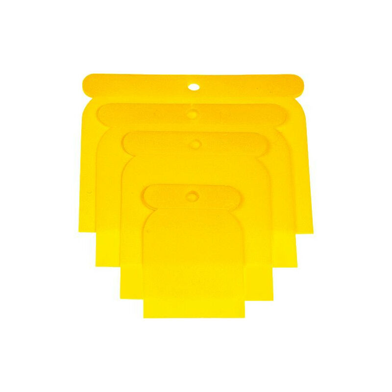 Jeu de spatule 4 pcs plastique
