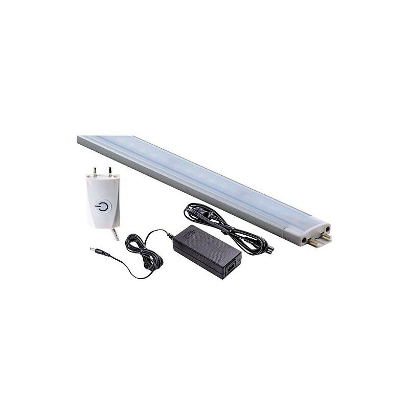 kit Lampes LED encastre 1000mm, 15W, blanc Mecano 26504