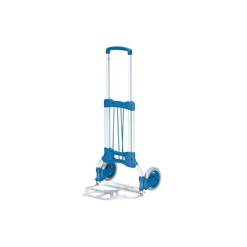 Diable Fetra 1732 - Capacité 125 Kg, Poids 5.2 Kg, Dimensions 109x48.8x50 Cm - Bleu, Manutention Facile