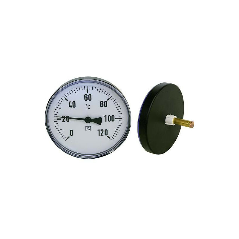 63 mm thermomètre à eau thermomètre bimétal pour systèmes de
