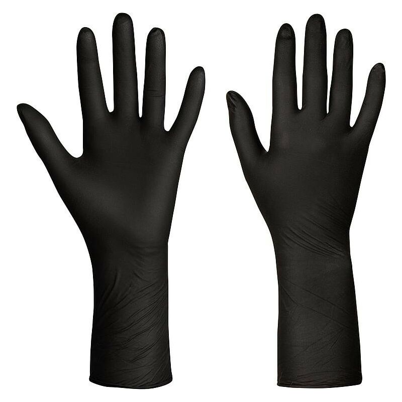 Gants Longs En Tulle Noir Femme - Manchettes Sexy Pour Mariage, Soirée, Festival - Taille Unique Extensible