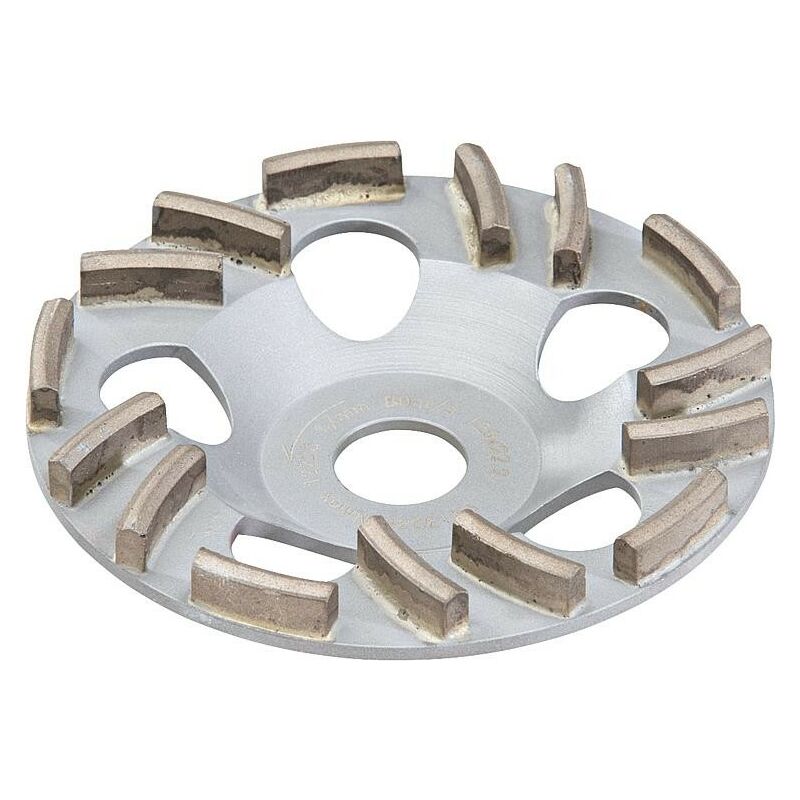 Lot de 9 disques de meulage de sol en métal diamanté pour la préparation du béton, compatibles avec les meuleuses Lavina, rondes simples et rondes Seg 16 Grain moyen