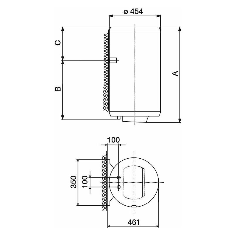 Chauffe Eau ASTECH 30L WTH-30L-M2 électrique - GM TRONIK