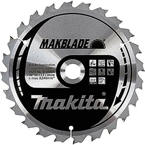 Makita Lame de scie TCT 216x2,2x30 mm 40Z - D-77344