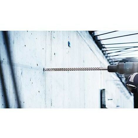 Foret à percussion BOSCH® EXPERT8X SDS-max Ø 22,0 x 600/720 mm 4 - Coupeuse avec tête en carbure