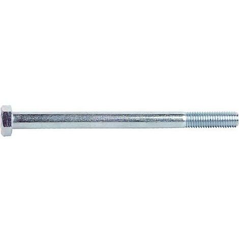 Vis à tête hexagonale avec tige 8.8 DIN EN ISO 4014 galv. M 18 x 60 conditionnement : 25 (1/2)