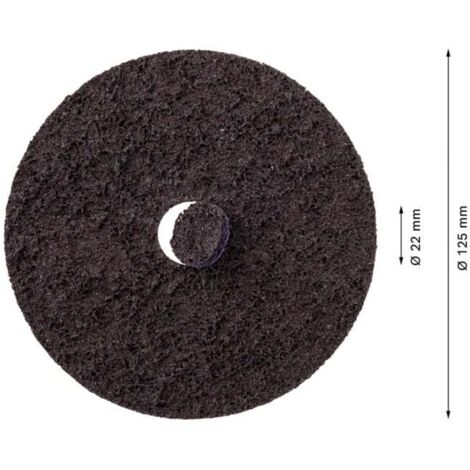 Meule en non-tissé BOSCH® EXPERT N477 pour disque auto-agrippant Ø 125 mm grossier (1/5)