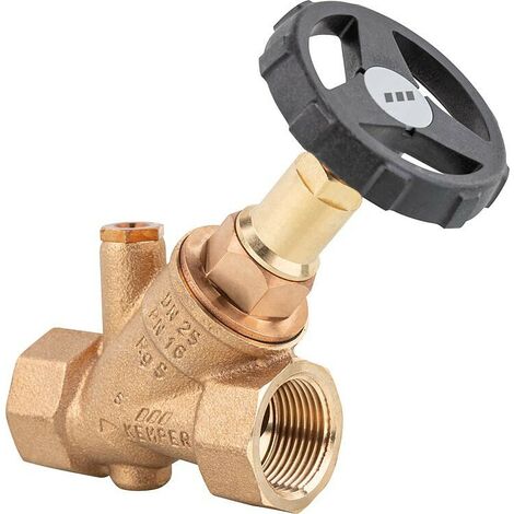 Vanne à flux libre KEMPER RG avec bouchon de vidange G1/4, IG DN40 (1 1/2") (1/3)
