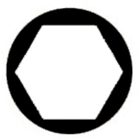 Vis à métaux tête hexagonale, galvanisée
