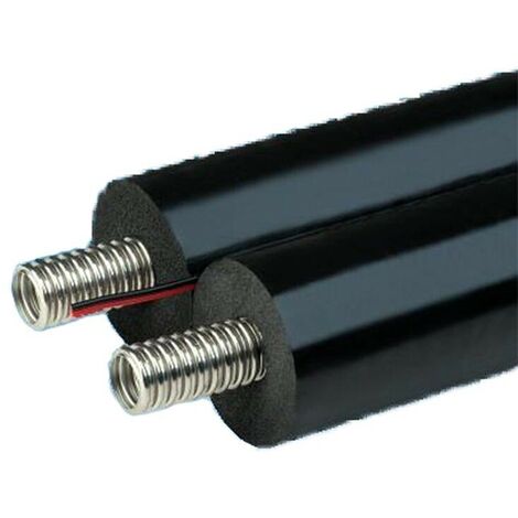 Flexible solaire 2 en 2 DN 12, 15m avec isolation et câble de sonde (1/2)