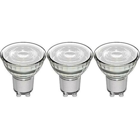 LED SMD Bulb - Spot MR16 GU10 4W 345lm 4000K Clear 36° - 3-pack