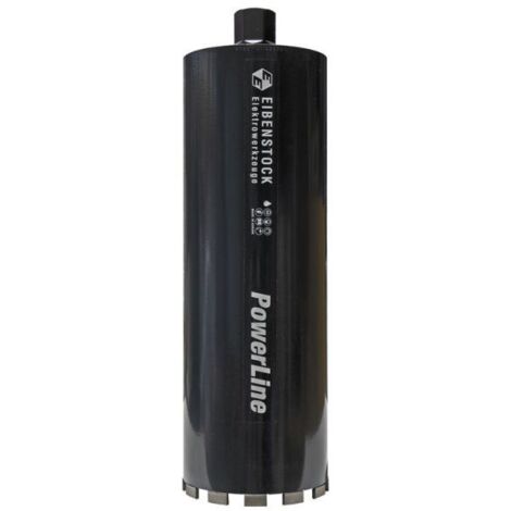 Couronne à eau diamantée Eibenstock 1¼", Ø 162 mm, longueur : 450 mm, Powerline
