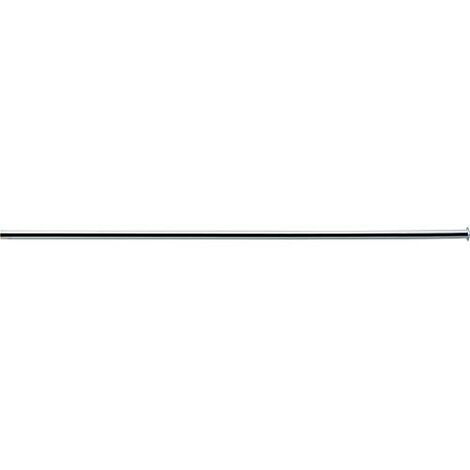 Tube en cuivre chrome 1/2" bord 12mm x 300mm