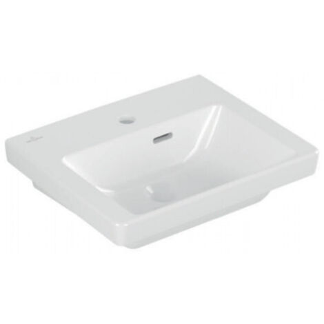 Lave-mains Villeroy & Boch Subway 3.0 450 x 370 mm, blanc (1/4)
