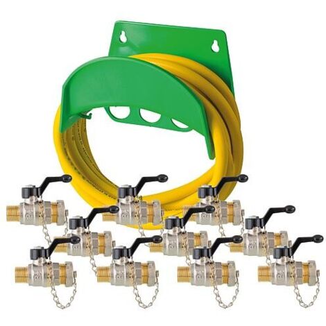 10x Robinets à boisseau sphérique KFE Tappy DN15(1/2") + 1x kit de remplissage de chauffage gratuit (1/3)