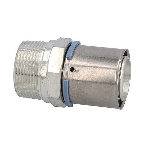 Raccord de transition S-Sertir Uponor Ø75mm-DN65 (2 1/2") AG (1/3)