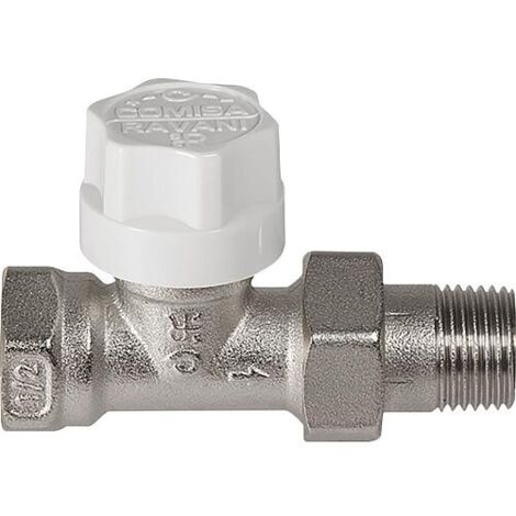 Robinet thermostatique type 106, laiton version droite, DN25 (1") (1/2)