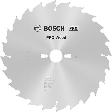 Lames de scie circulaire Ø 254 x 30 x 2,8 avec 24 dents, pour une utilisation universelle dans le bois (1/6)