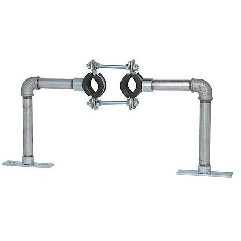 Collier à point fixe, adapté au tuyau de raccordement de la pompe à chaleur Aeroline PEX TERRA WP (1/2)