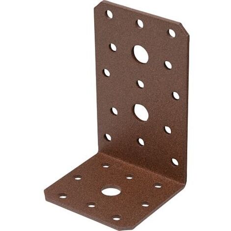 Raccord coudé DURAVIS® 100 x 60 x 60 mm, matériau : Acier, galvanisé sendzimir, surface : brun rouille (1/3)