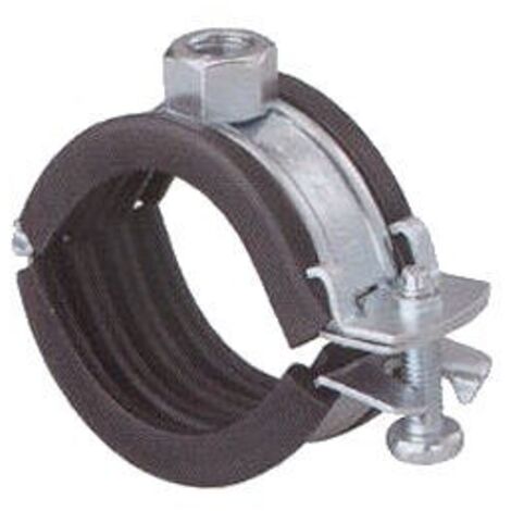 Fischer – Collier de serrage articulé 38-45 mm – Acier galvanisé zingué – Raccord M8 – Insonorisation conforme DIN 4109 - FGRS 38-45